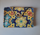 جاکارتی فانتزی چرم مصنوعی زرد سنتی