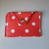 کیف فلش و مموری چرم مصنوعی فانتزی قرمز میکی موس