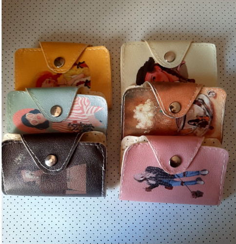 جاکارتی ده تایی طرح فانتزی دخترانه چرم مصنوعی