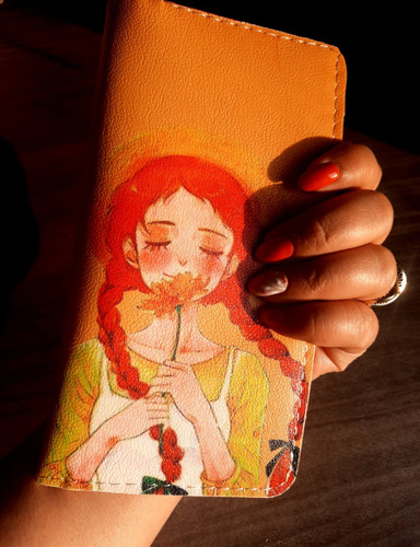 کیف پول دخترانه طرح فانتزی دو رنگ جودی آبوت چرم مصنوعی