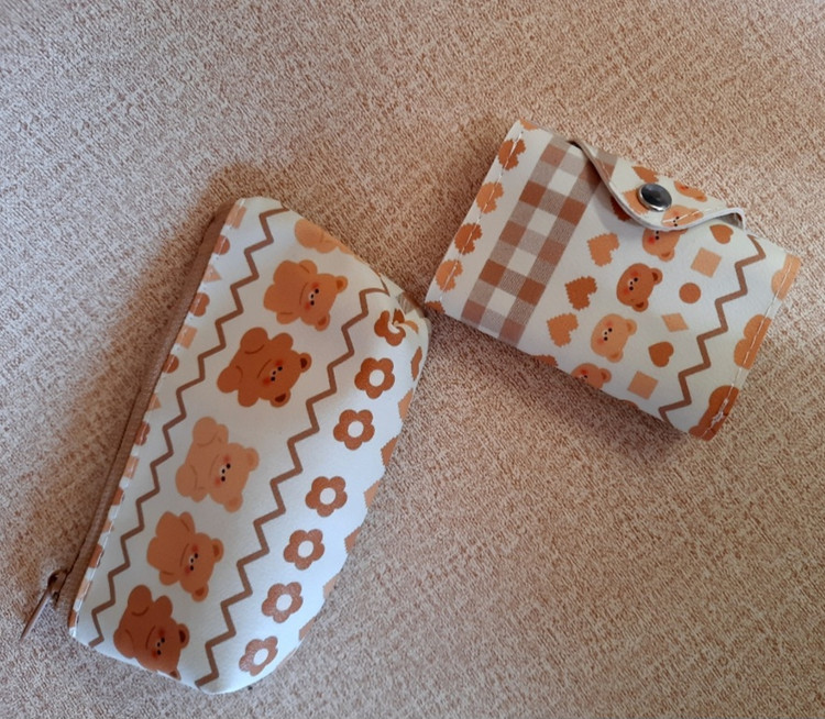 ست کیف پد و کیف پول دخترانه